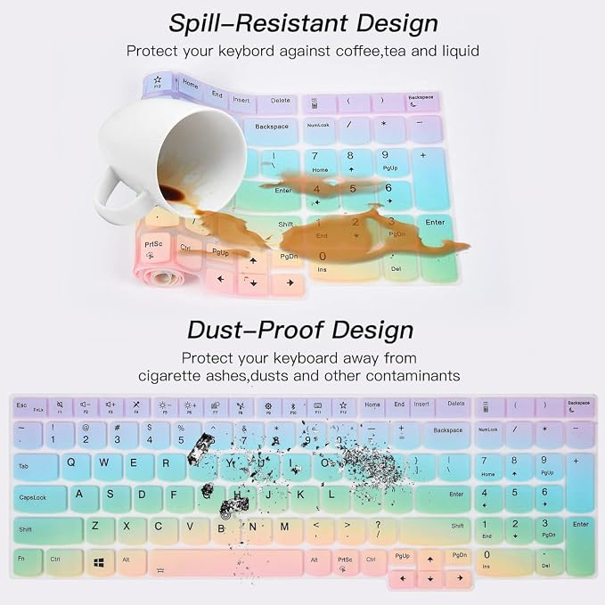 Keyboard Cover for Lenovo ThinkPad E15 Gen 4/3/2 E580 E590 E595, ThinkPad L15 - Image 7