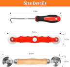 Screen Repair Tool, Window Roller, Spline Installer, 3 in 1 Window Installation - Image 2