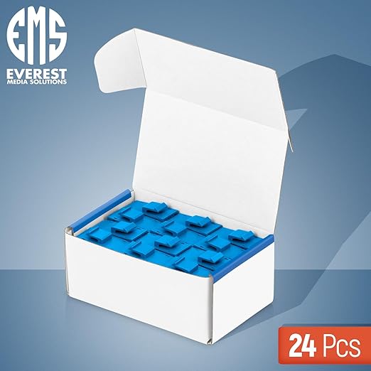 Everest Cat6 RJ45 Keystone Coupler in Blue - Image 2
