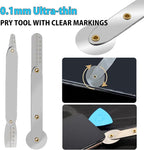 Spudger Pry Tool Kit 8 Piece Opening Tool, Metal Spudger Tool Kit, Ultra-Thin - Image 2