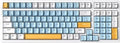 Merdia Wireless Mechanical Keyboard, Triple Mode 2.4G/USB-C/BT Gaming Keyboards by Merdia