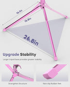 Aureday Phone Tripod, Remote and Phone Holder, Overhead & Selfie Stick - Image 4