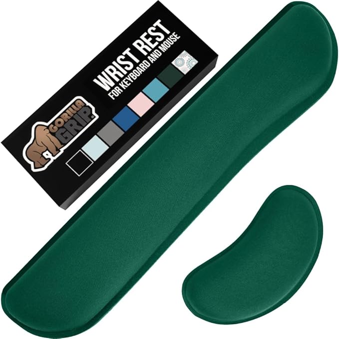 GORILLA GRIP Silky Gel Memory Foam Wrist Rest by GorillaGrip
