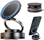 Upgraded 360° Nano Gel Vacuum Magnetic Car Phone Holder Ultra Strong Suction by Corlagoon
