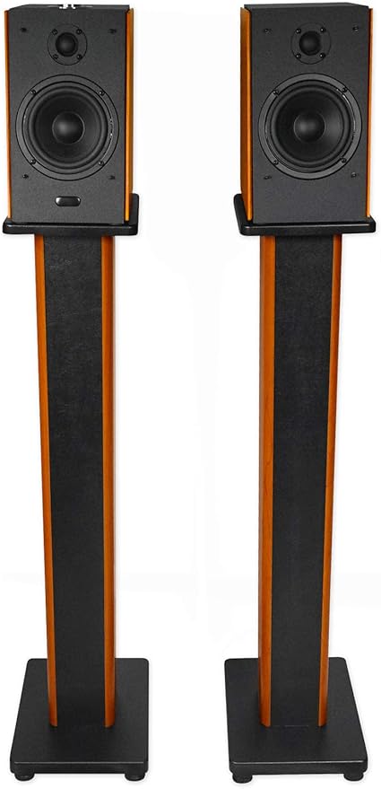 Rockville Pair RHTSC 36-Inch Bookshelf Speaker Stands, Surround Sound, 60 lbs - Image 3