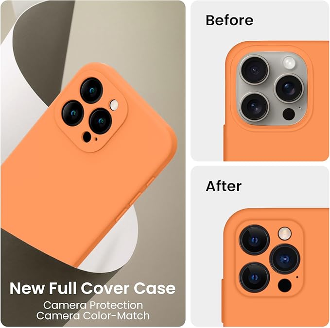 FireNova Designed for iPhone 15 Pro Max Case, Silicone Upgraded Phone Case with - Image 3