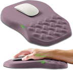 Ergonomic Slope Mouse Pad Wrist Support, Wrist Rest Mousepad by Armanza