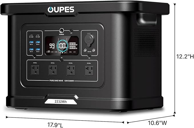 OUPES Exodus 2400 Solar Generator - Image 7