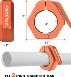 Magnetic Barbell Clamps 2 Inch Olympic – Quick Release Barbell Collars - Image 5