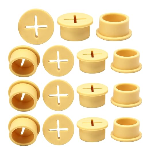 Desk Grommet, 3/4 in 20 mm Silicone Rubber Grommets, Flexible Wall Cord Pass by BOPOREAE