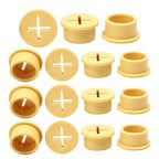 Desk Grommet, 3/4 in 20 mm Silicone Rubber Grommets, Flexible Wall Cord Pass by BOPOREAE