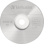 Verbatim DVD-R Blank Discs AZO Dye 4.7GB 16X Recordable Disc - Image 2