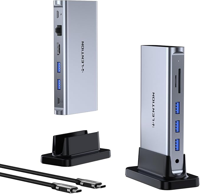 LENTION 11-in-1 USB C Docking Station by LENTION