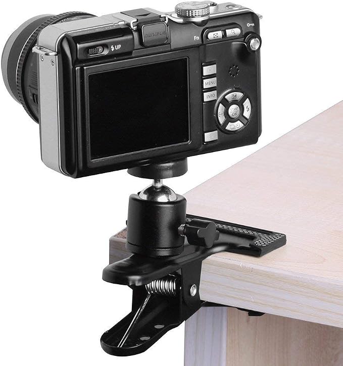 SLOW DOLPHIN Tripod Clip Clamp Mount Flash Reflector Holder - Image 6