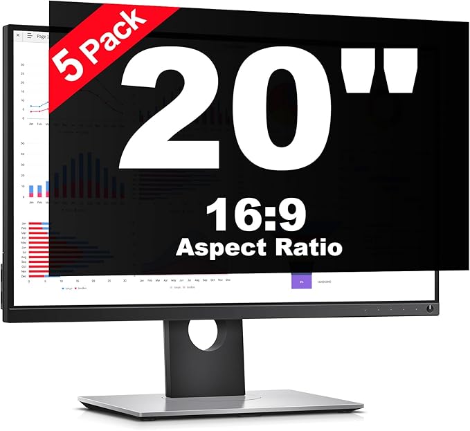 20 Inch Computer Privacy Screen Protector by DNZPFU