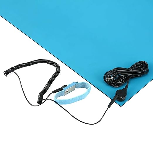 MWRF ESD Mat Kit with Wrist Strap and Grounding Cord - Image 4