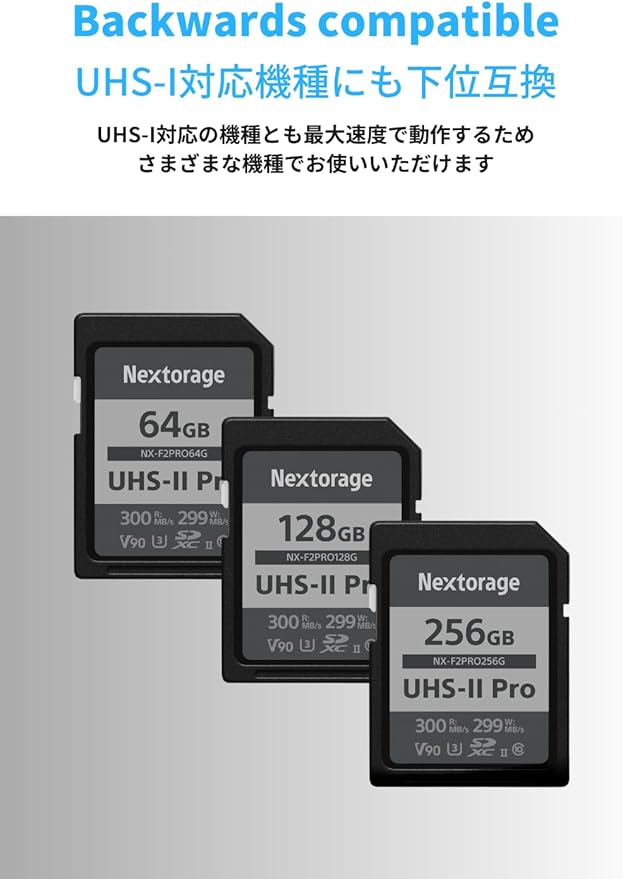 Nextorage 64GB 2pack SDXC UHS-II V90 SD Card Japanese Brand pSLC Max. Write - Image 8