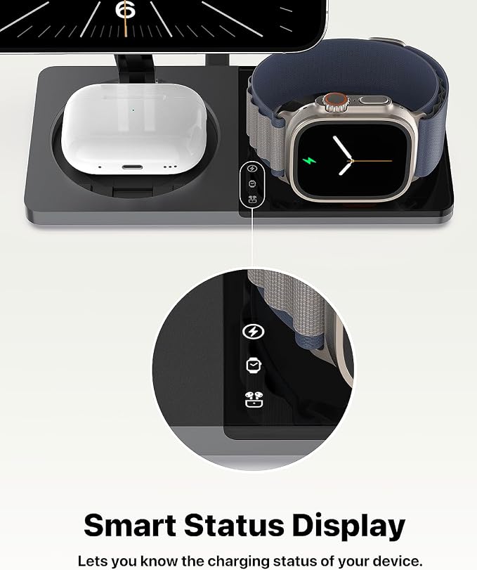 3 in 1 Wireless Charging Station - Image 5