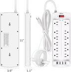 Power Strip, ALESTOR Surge Protector - Image 7