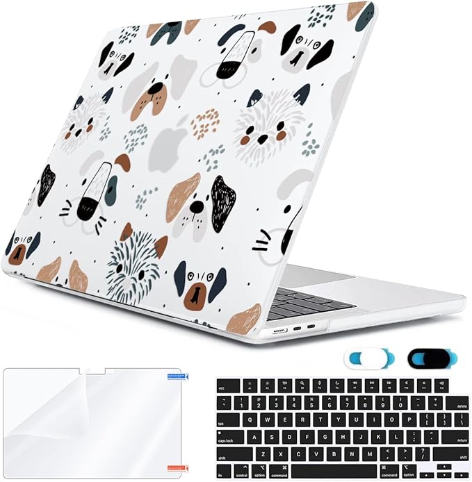 Compatible with MacBook Air 13 inch Case 2025 2024-2022 M4 A3240 M3 A3113 M2 by HOHAIYOO