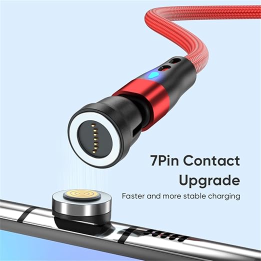Magnetic Charging Cable 7Pin PD 60W USB C to USB Type C/Micro USB Fast Charging - Image 5