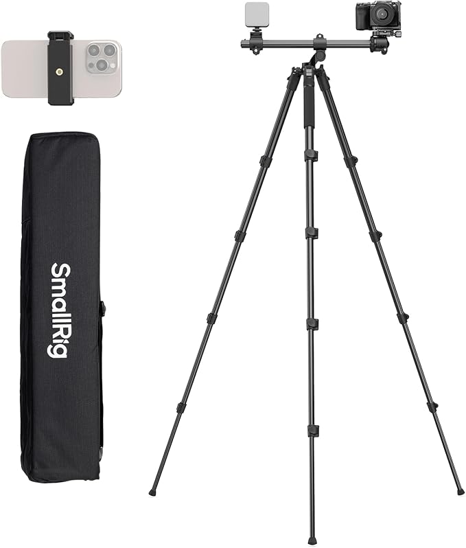 SmallRig CT25 64.5"/164cm Horizontal Overhead Tripod by SmallRig