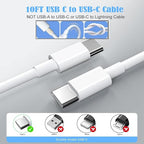10FT Fast Charging Cord for iPhone 16 15, iPad Pro/Air/Mini - Image 6