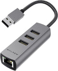 USB-C to Ethernet Adapter, WALNEW USBC to RJ45 LAN Adapter, Gigabit Cat Network by WALNEW