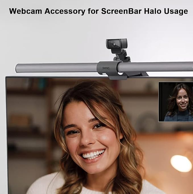 JCWINY Web cam Accessory ScreenBar Halo, Webcam Stand - Image 2