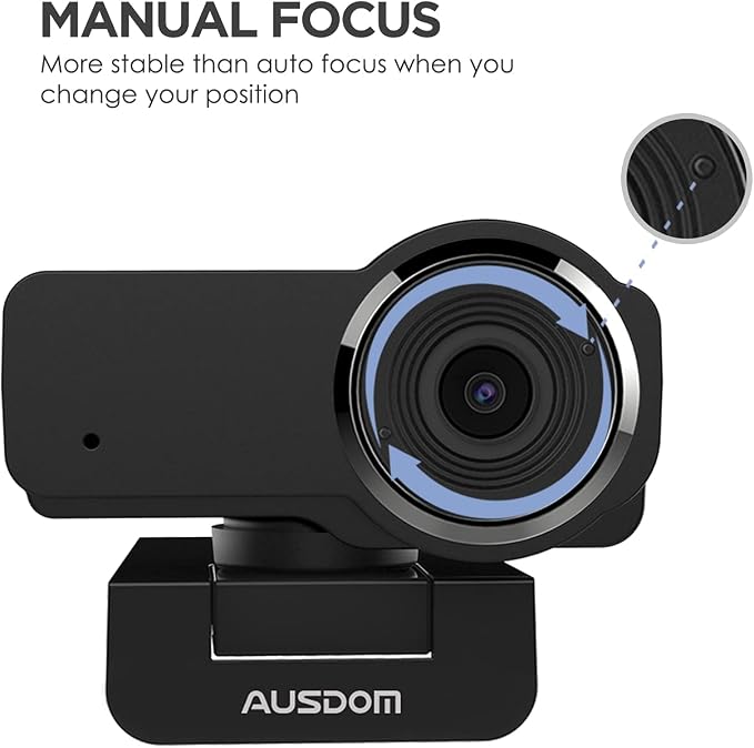 AUSDOM AW635 HD 1080p Webcam - Image 5