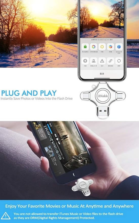 iDiskk App-le MFI Certified 512GB, Flash Drive - Image 6