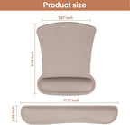 MOSISO Wrist Rest Support for Mouse Pad & Keyboard Set, Ergonomic Mousepad - Image 5