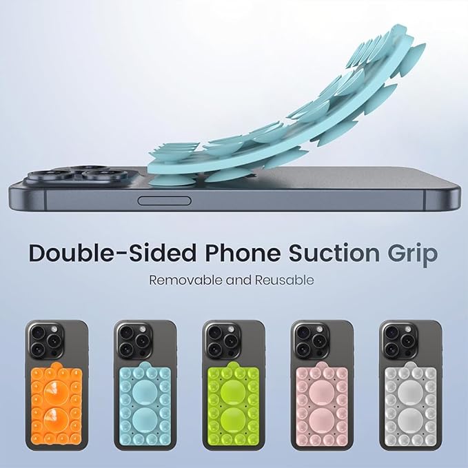 Silicone Suction Phone Holder Mount, Silicon Adhesive Phone Accessory - Image 6