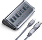 Yottamaster 7 Port USB 3.0 Hub, Data USB Hub Splitter by Yottamaster-MakeEveryByteTreasurable