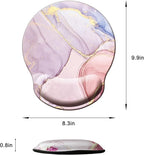 Mouse Pad with Wrist Support, Ergonomic Mouse Pad with Memory Foam Wrist Rest - Image 6