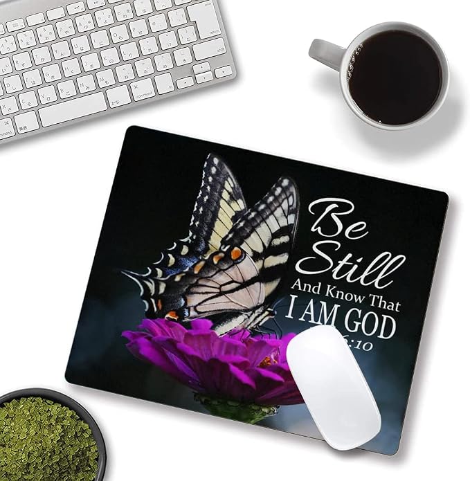 Hokafenle Mouse Pad, Butterfly Mouse Pad - Image 4
