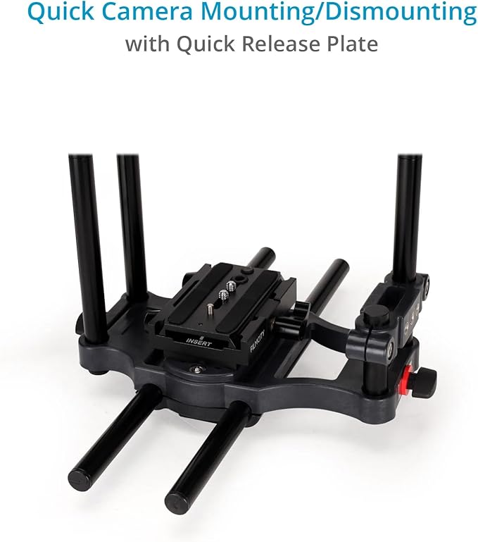 Power DSLR Camera Cage for DSLR DSLM Cameras Only. Adjustable Handles & 15mm - Image 4