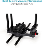 Power DSLR Camera Cage for DSLR DSLM Cameras Only. Adjustable Handles & 15mm - Image 4