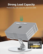 Ultra-Stable Swivel Laptop Stand - Image 2
