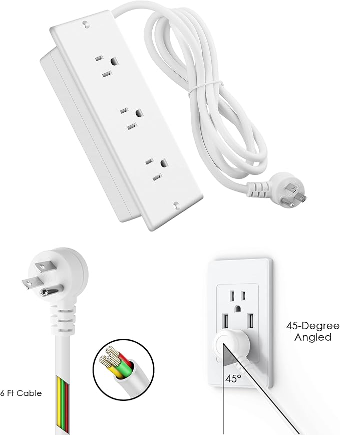 Conference Recessed Power Strip Waterproof, Table Power Outlet, Furniture Flush - Image 6
