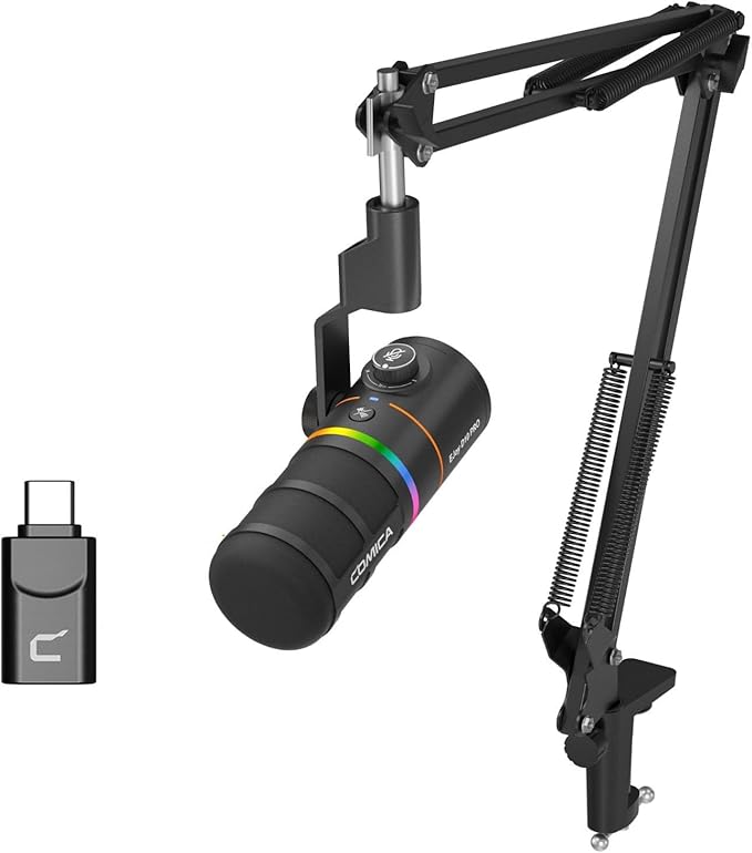 COMICA D10 Pro A Wireless/XLR/USB Dynamic Microphone by COMICA