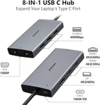 ABIWAZY USB C Docking Station Dual Monitor Adapter - Image 2