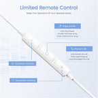 USB C Headphones for iPhone 17, Type C Earbuds Wired Earbuds - Image 2