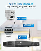 4COVR 16 Channel PoE PTZ Security Camera System 4K, 12X 5MP IP PTZ Camera Two - Image 5