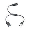 USB Splitter Cable 1FT, USB A Male to Dual USB A Female Y Splitter Adapter 1 in by Unknown