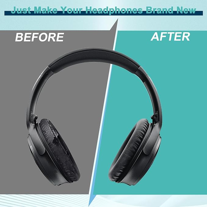 Replacement Earpads Cushions for Bose QuietComfort 35 & Quiet Comfort 35 II - Image 6
