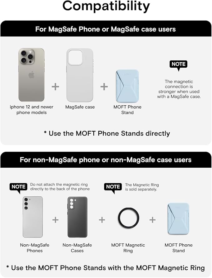 MOFT Magnetic Wallet Stand Compatible - Image 6
