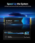 ORICO 1TB M.2 NVMe SSD, PCIe Gen3x4 M2 2280 SSD, 3D NAND Flash Internal Solid - Image 3