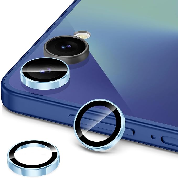 for Samsung Galaxy Z Flip 7 Camera Lens Protector, Individual Metal Ring - Image 2
