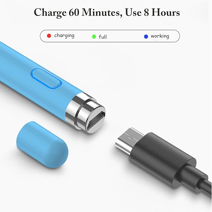 DOGAIN Active Stylus Pen for Touchscreen, iPad Pencil 1.5mm Fine Point Pen - Image 2